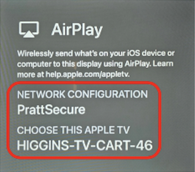 Airplay wifi prompt